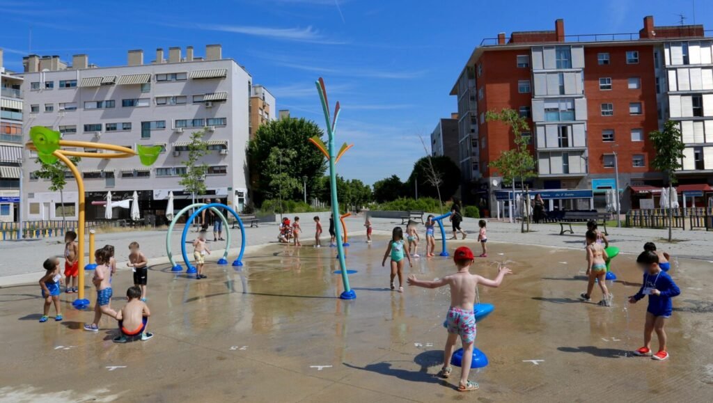 juegos de agua barrio del puerto